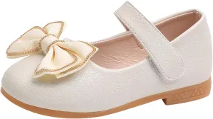 Girls Mary Jane Toddler Flower Girl Dress Shoes Little Girl Ballet Uniform Flat?? Bow Strap for Wedding Part?? School