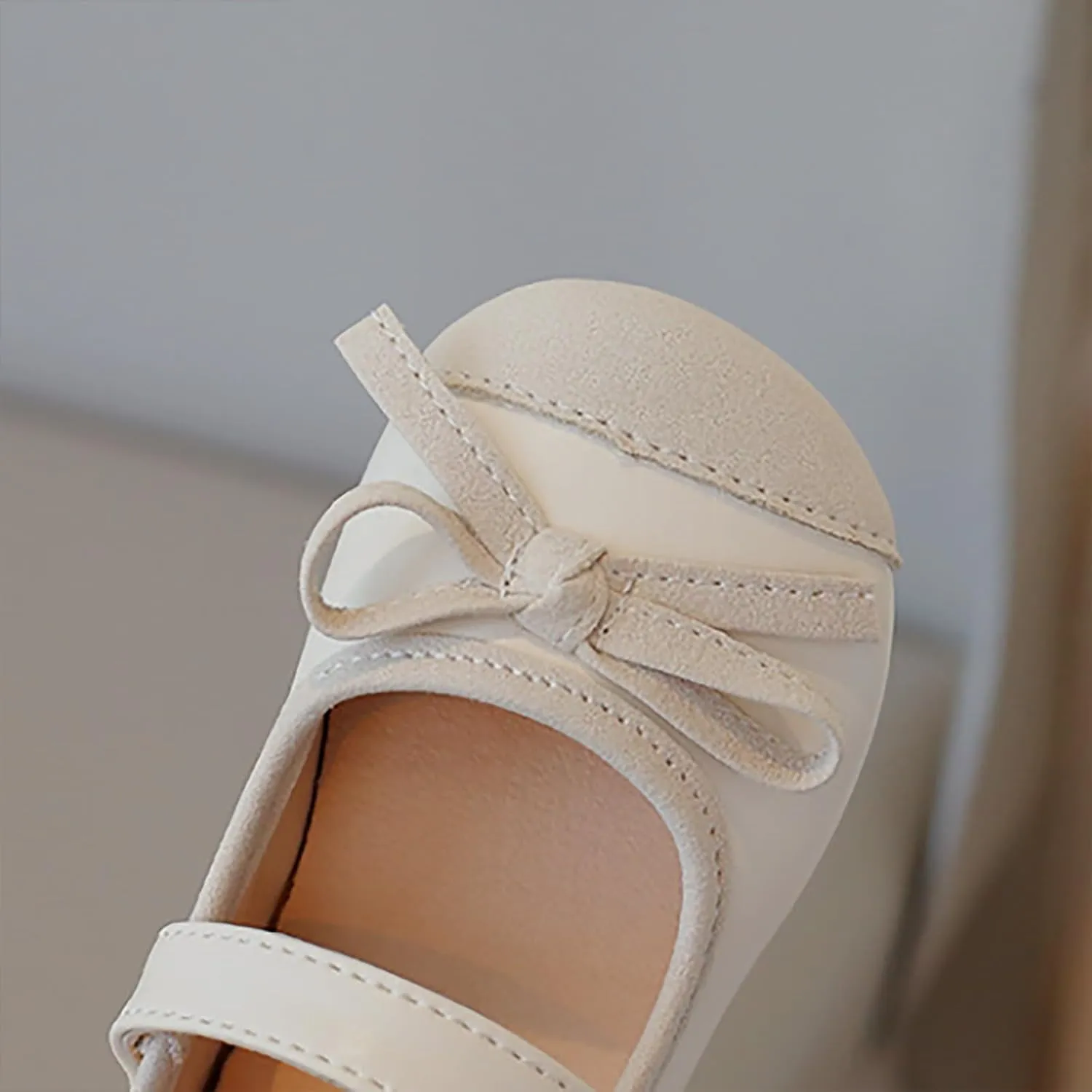 Glittery Mary Jane Flat?? for Toddler Girls Little-Kids Princess Wedding Ballet Dress Shoes Soft Strap Ballerina
