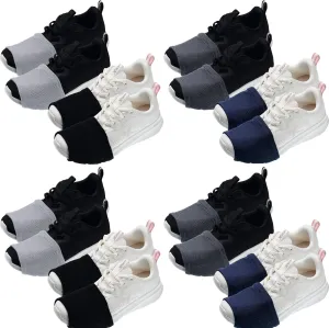 Haysandy 8 Pairs Dance Shoe Covers Over Shoes Socks for Dancer Women