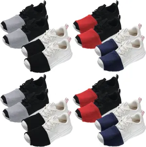 Haysandy 8 Pairs Dance Shoe Covers Over Shoes Socks for Dancer Women