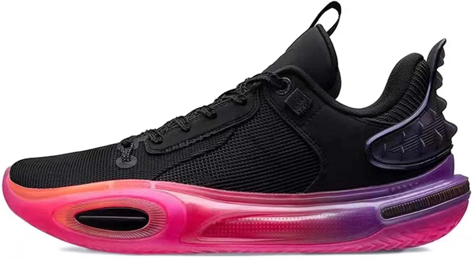 High top Men's Basketball Shoes, Breathable and Non Slip Outdoor Sports Shoes, Shock-Absorbing Fitness Shoes