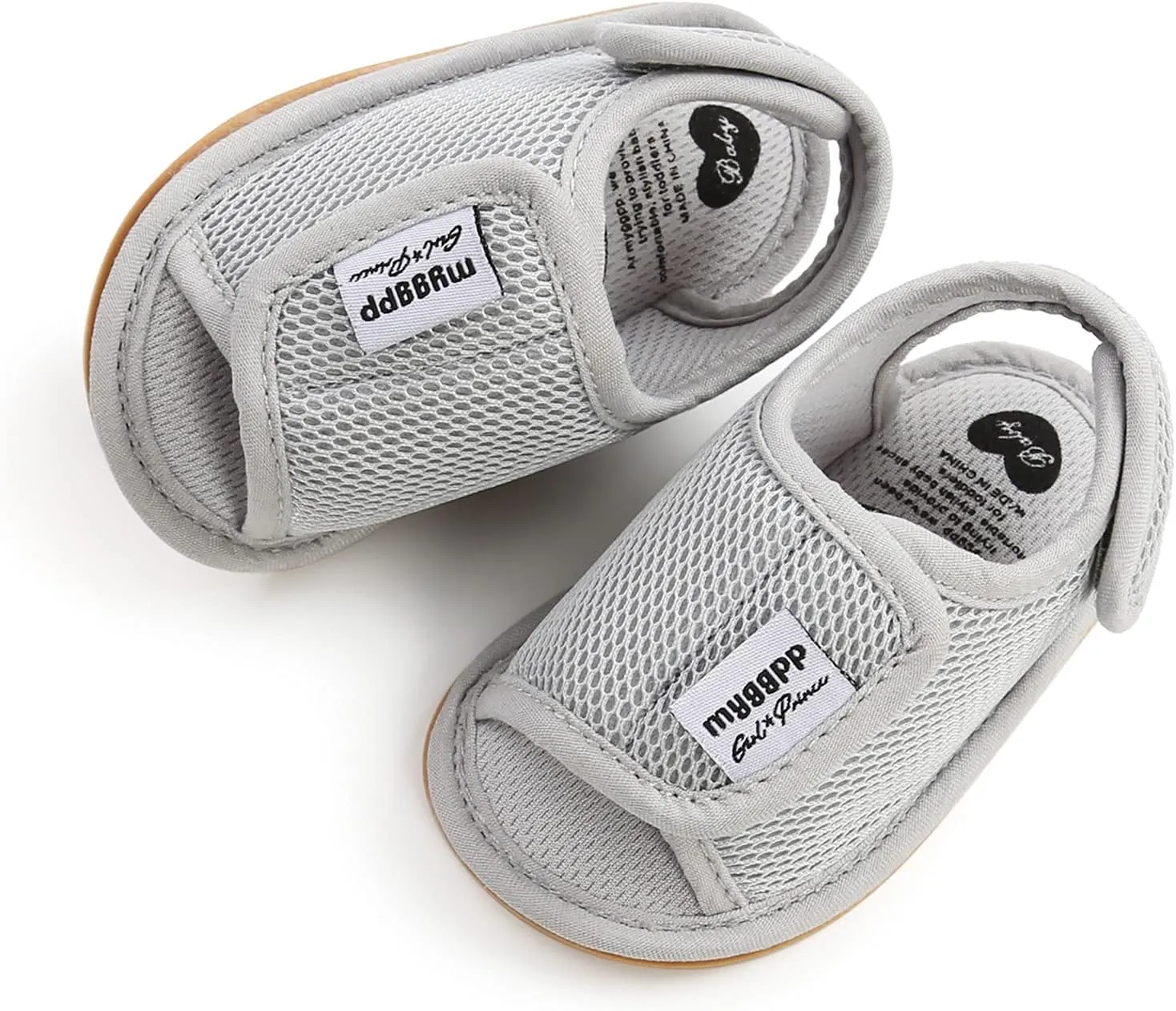Infant Baby Girl Boy Sandals Comfort Outdoor Casual Beach Shoes Anti Slip Rubber Sole First Baby Girl Flat Shoes