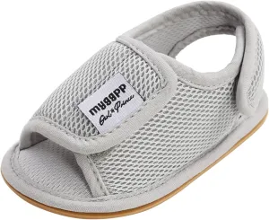 Infant Baby Girl Boy Sandals Comfort Outdoor Casual Beach Shoes Anti Slip Rubber Sole First Baby Girl Flat Shoes
