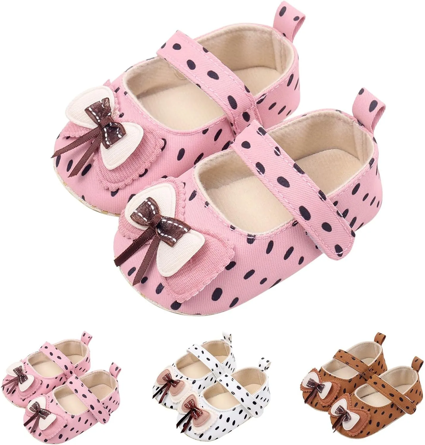 Infant Baby Girls Cute Slippers Non-Slip First Walking Mary Jane Wedding Party Dress Shoes 2025 Princess Sneaker