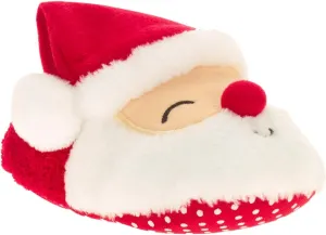Infant Boys & Girls Plush Red Santa Claus Slippers Baby Christmas Shoes