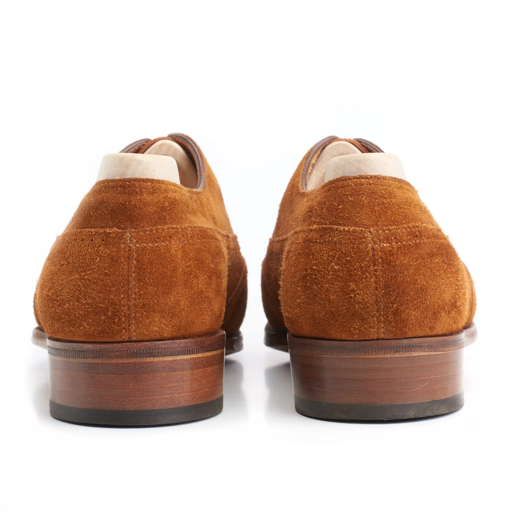JOHN LOBB By REQUEST "Cavendish" Suede Oxford Shoes UK 6E US 7 Last 7000