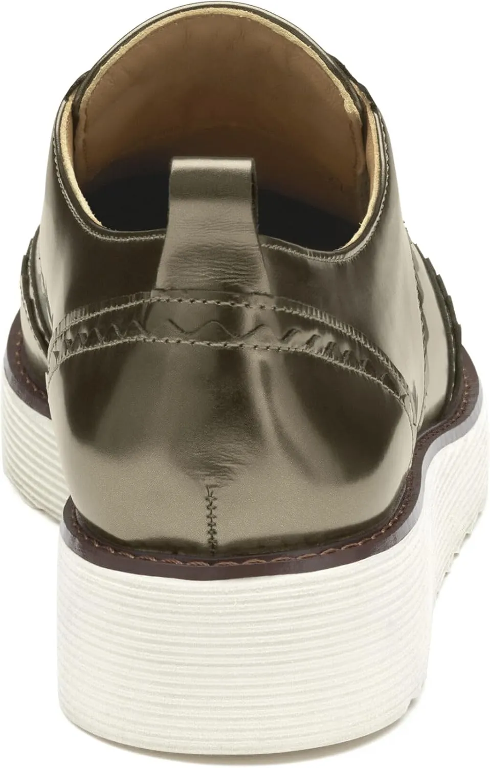 Johnston & Murphy Mitzi Scalloped Oxford Shoes for Women ?C 1.25?? Platform Shoes, Women??s Slip On Oxfords