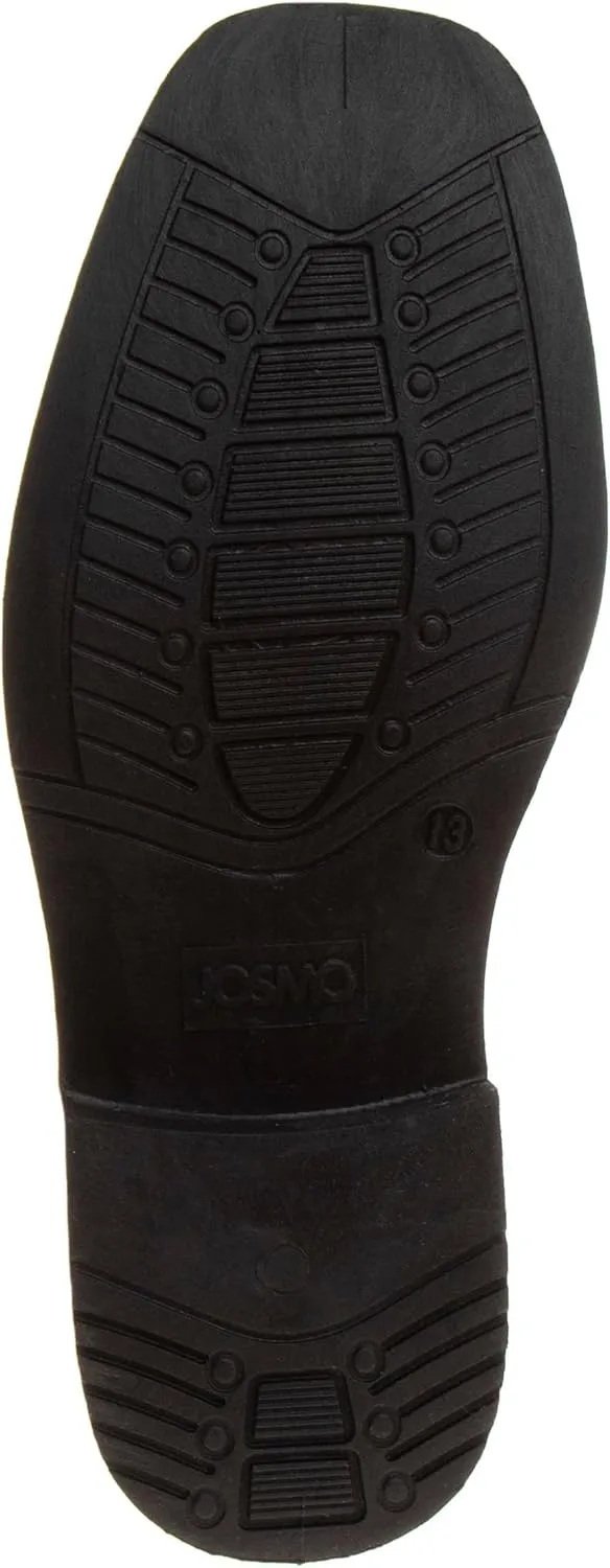 Josmo Boys Classic Comfort Oxford Shoe - Wing Tip Formal Dress Shoes lace up - Black/Brown (Sizes: 7-10 Toddler / 11-2 Little Kid / 3-6 Big Kid)