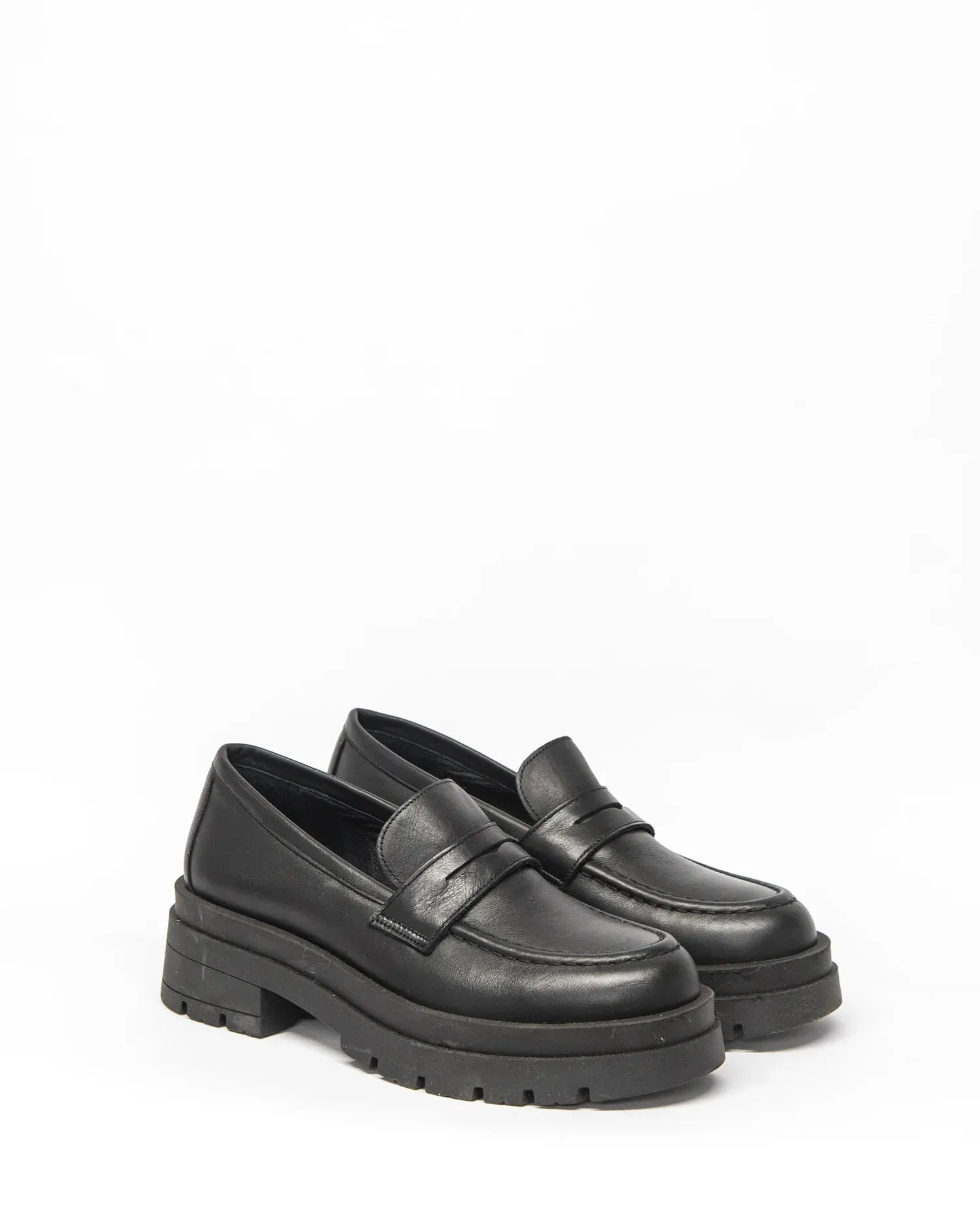 Jury Loafer - Black Leather