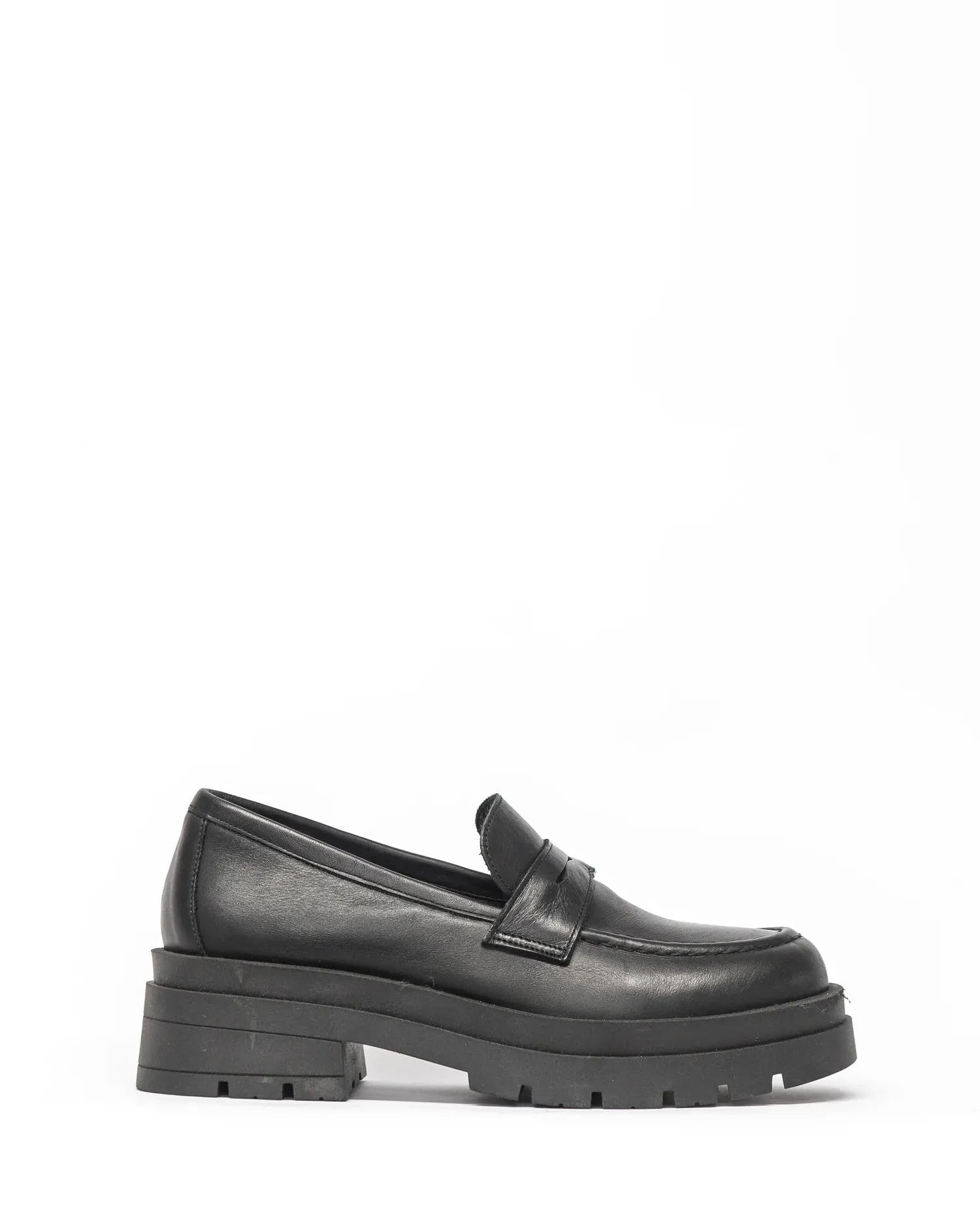 Jury Loafer - Black Leather