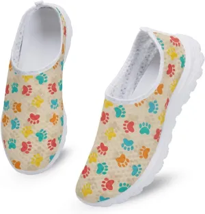 KEIAHUAN Trail Running Shoes Women Lightweight Fashion Casual Mesh Sneakers Flats