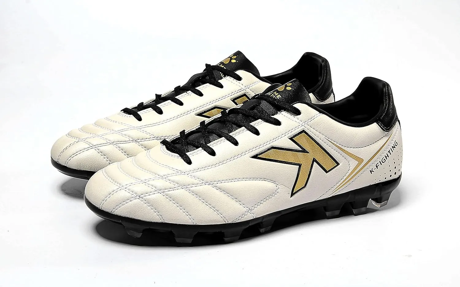 KELME Soccer Cleats for Men's/Women's - Unisex Soccer Shoes Outdoor/Indoor Adult Sizes - Microfiber Leather Football AG/FG