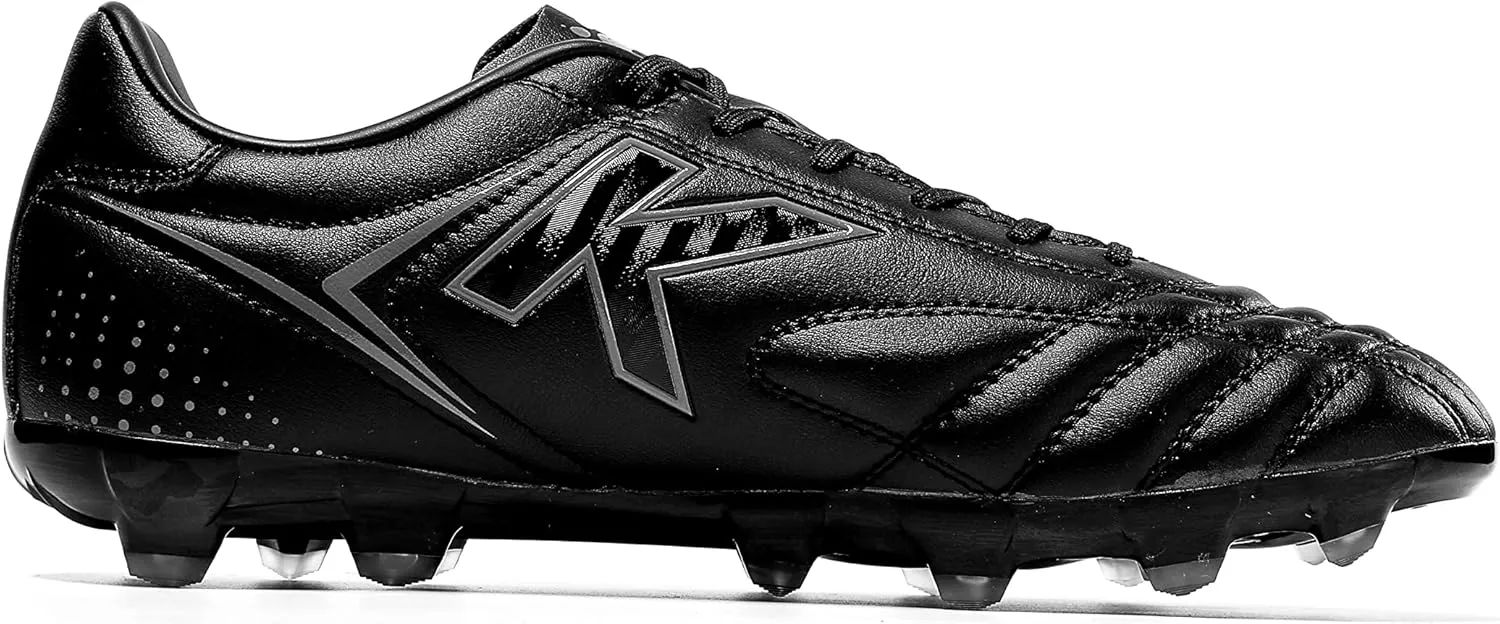 KELME Soccer Cleats for Men's/Women's - Unisex Soccer Shoes Outdoor/Indoor Adult Sizes - Microfiber Leather Football AG/FG