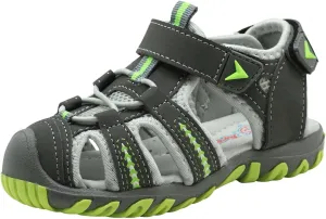 Kids Boys Closed Toe Sport Sandals Summer Outdoor Athletic Sneakers Lightweight Walking Hiking Hook Boy Slippers