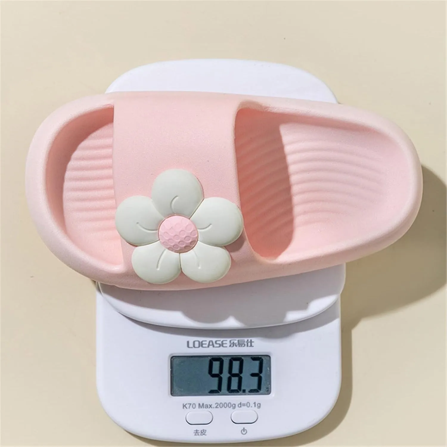 Kids Girls Comfortable Flower Cloud Slides Non Slip Lightweight Shower Sandals Fashion Thick Shoes Toddler Sandals