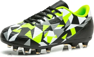 Kids Soccer Cleats Boys Girls Youth Football Cleats for Boys Girls Athletic Outdoor Soccer Shoes Lightweight Teenager Unisex Training Football Shoes for Little and Big Kid