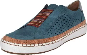 Ladmiple Sneakers For Women Trendy 2024 Canvas Shoes Low Cut Slip On Casual Dressy Summer Comfortable Walking Flats Loafers