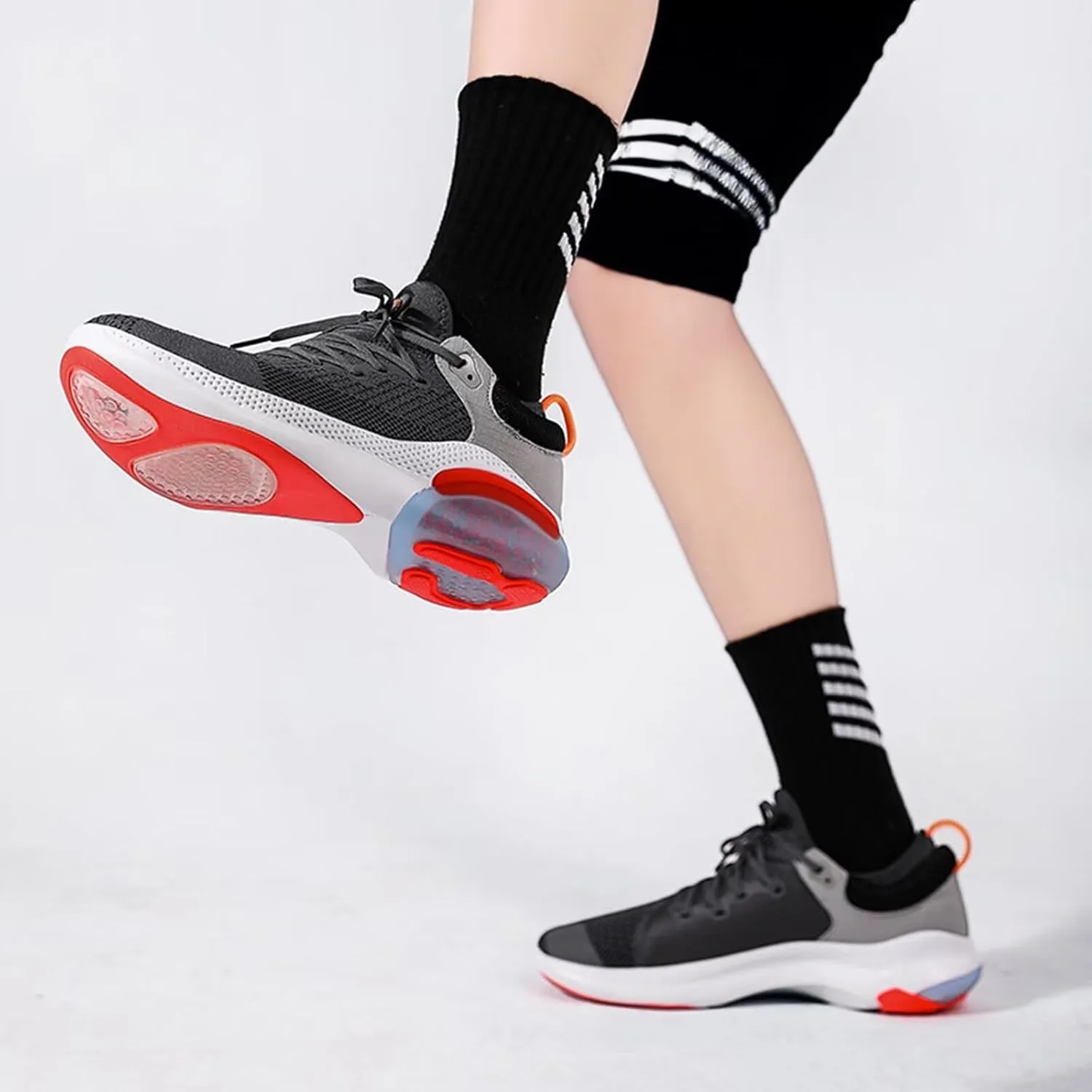 Large Shock-Absorbing Particle Air Cushion Running Couple Shoes