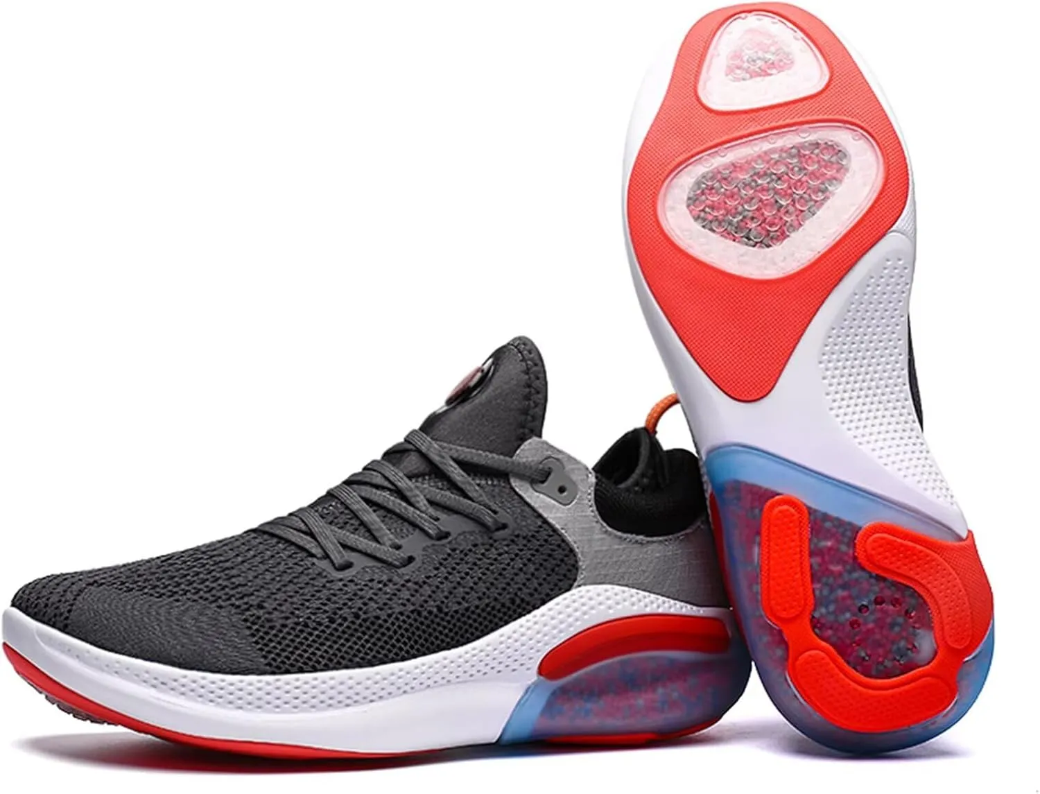 Large Shock-Absorbing Particle Air Cushion Running Couple Shoes