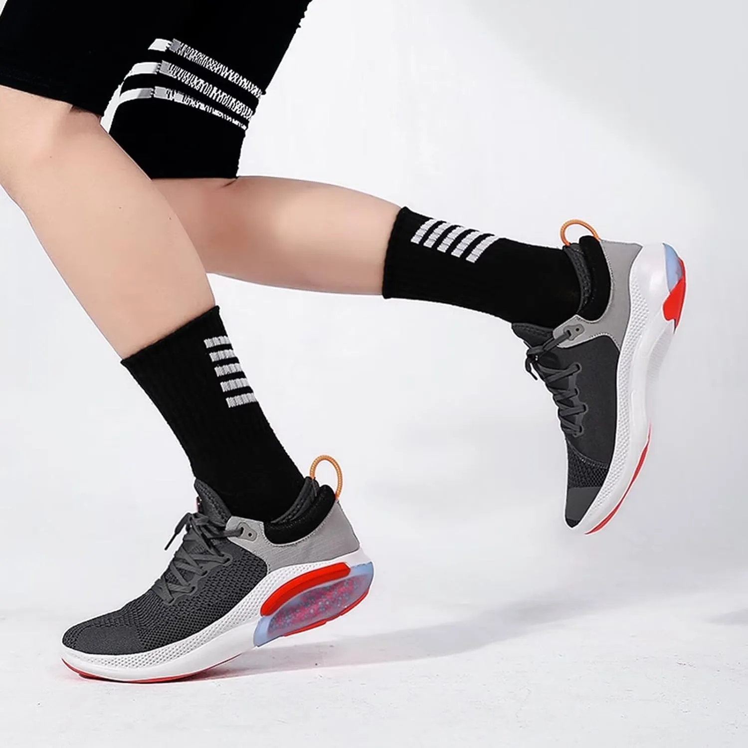 Large Shock-Absorbing Particle Air Cushion Running Couple Shoes