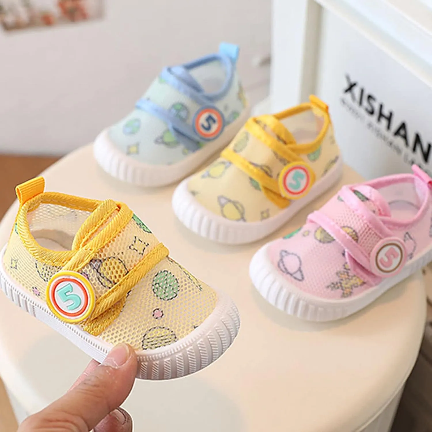 Light up Baby Unisex Child Boys Girls Slip Lightweight Toddlers Walking Running School Shoes for Children Baby Girls