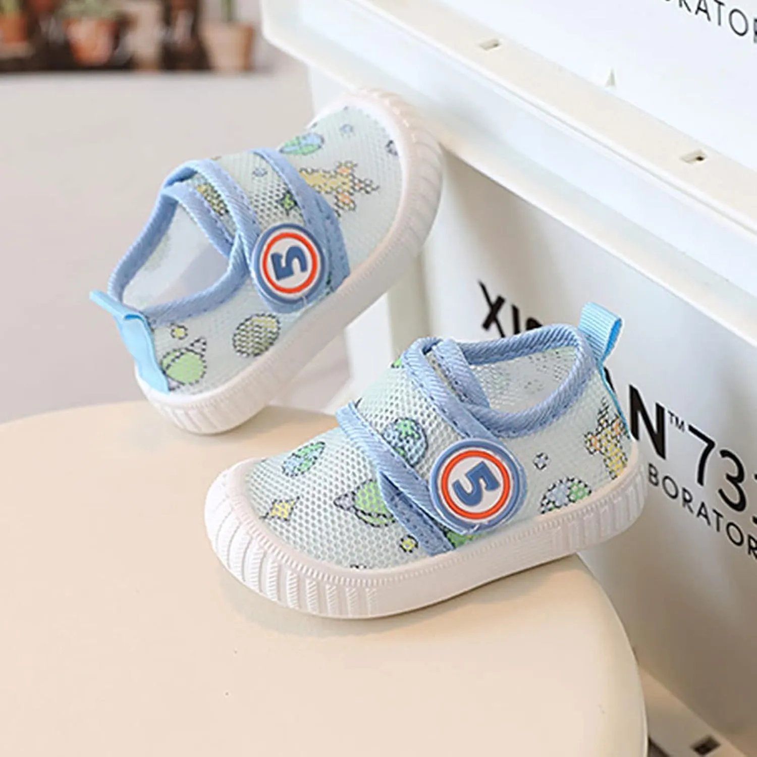 Light up Baby Unisex Child Boys Girls Slip Lightweight Toddlers Walking Running School Shoes for Children Baby Girls