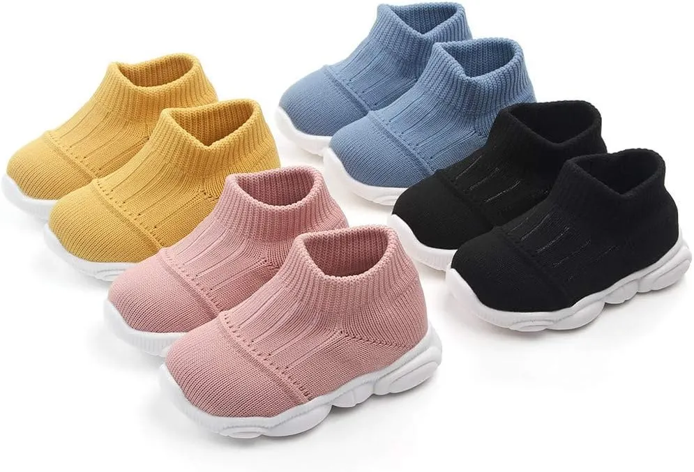 Little Boys Slip on Girls Toddler Infant Sho Striped Run Mesh Casual Baby Sport Kids Boys Baby Shoes Toddler Girl Boots Size 4