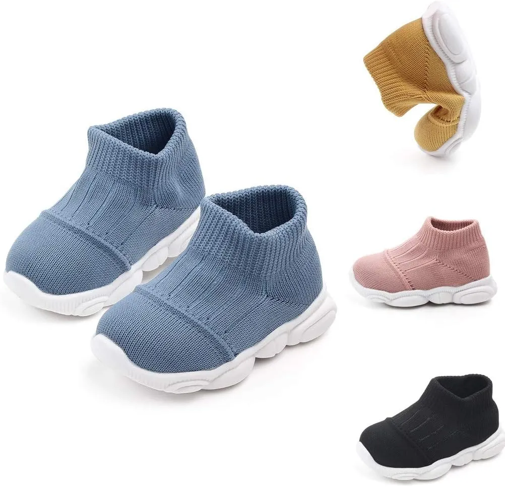 Little Boys Slip on Girls Toddler Infant Sho Striped Run Mesh Casual Baby Sport Kids Boys Baby Shoes Toddler Girl Boots Size 4