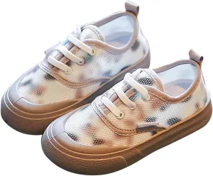 Little Child Girls' Casual Shoes Children's Board Shoes Canvas Shoes Girls' Mesh Casual Shoes Kids Wedges Shoes