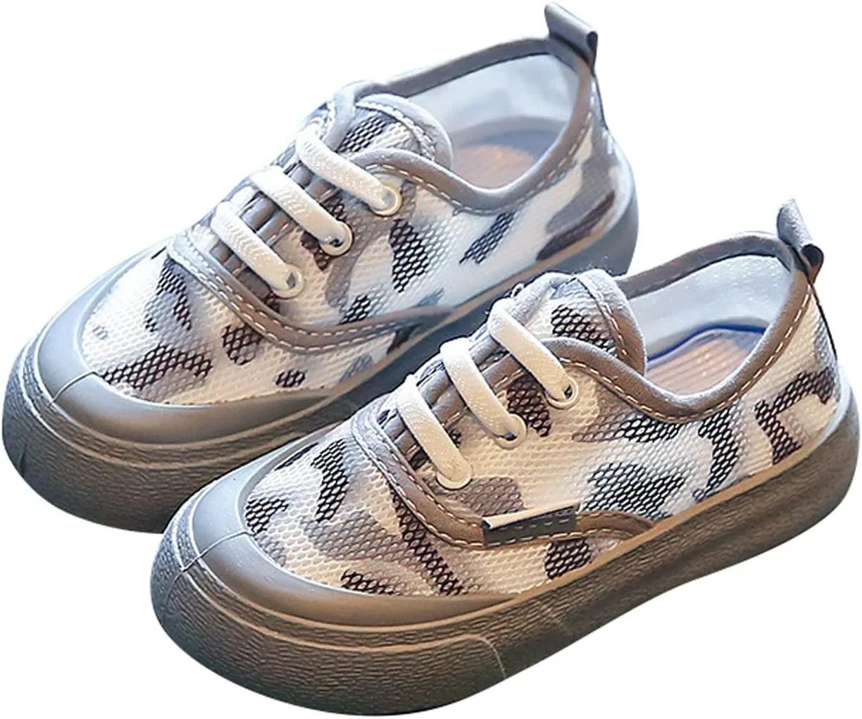 Little Child Girls' Casual Shoes Children's Board Shoes Canvas Shoes Girls' Mesh Casual Shoes Kids Wedges Shoes