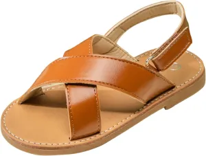Little Girls Slip On Flat Sandals Open Toe Non-Slip Fashion Beach Pool Casual Shoes Swimming Slippers for Kids