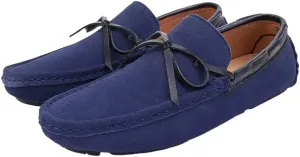 Loafers for Men Smoking Loafers Solid Colors PU Leather Lightweight Flexible Anti-Slip Party Slip On