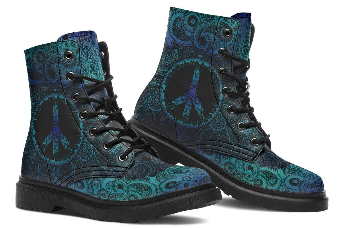 Mandala And Blue Peace