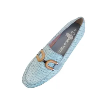 Marco Tozzi "Polar" Pale Blue Loafer