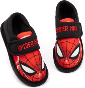 Marvel Spider-Man Slippers Boys Kids Superhero House Shoes Loafers