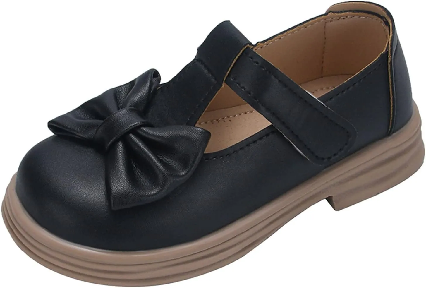Mary Jane Dress Shoes for Girl Toddler Kids Platform Uniform Shoes School Oxford Flats for Girl Party Wedding Shoes