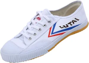 Men Women Kungfu Shoes Casual Comfy Sneakers Lightweight White Shoes for Female Jogging (Fit Foot Length 8.86"")