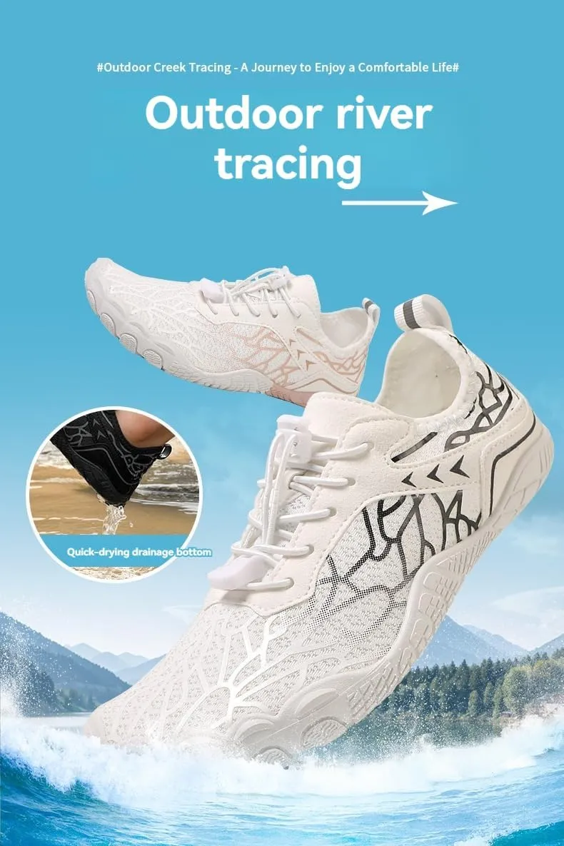 Mens Barefoot Shoes Wide Toe Box Women Shoes Sneakers Waterproof Hike Running Footwear Non-Slip Shoes Unisex