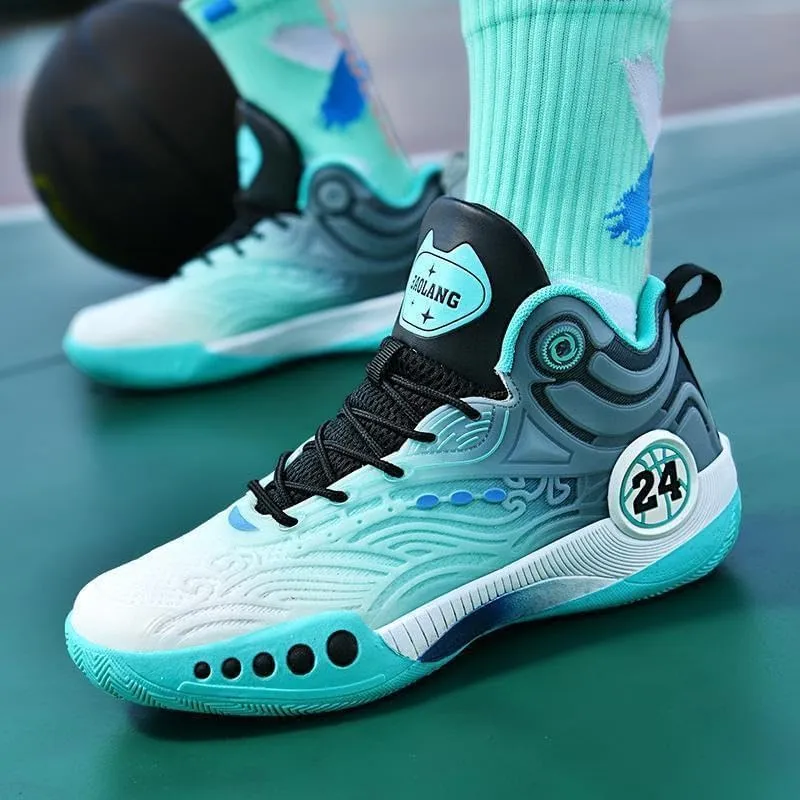 Men's Basketball Shock-Absorbing Breathable Anti Slip Comfortable Indoor Outdoor Sports Training Boots