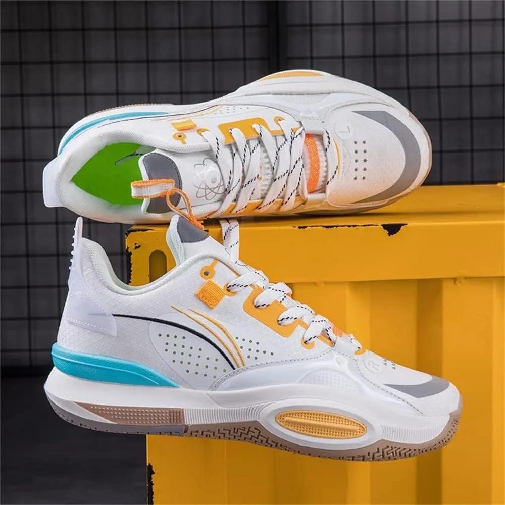 Men's Basketball Shoes Anti Slip Shock-Absorbing Breathable Fashionable Youth Sports Training Boots