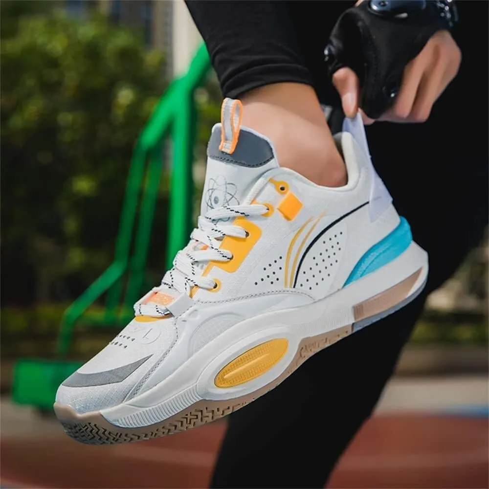 Men's Basketball Shoes Anti Slip Shock-Absorbing Breathable Fashionable Youth Sports Training Boots