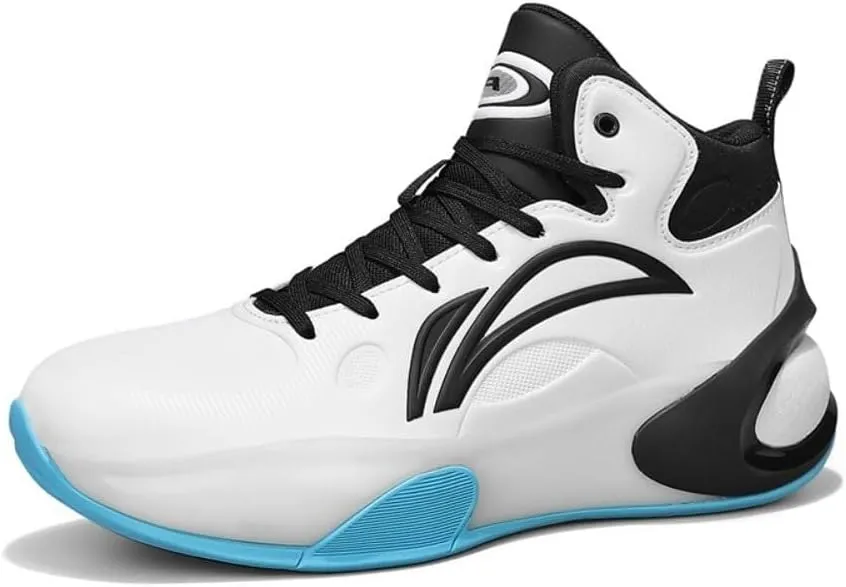Men's Basketball Shoes Anti Slip Shock-Absorbing Breathable Rubber Soled Sports Boots