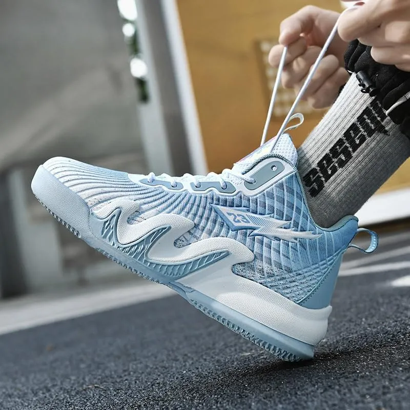 Men's Basketball Shoes Anti Slip Wear-Resistant Shock-Absorbing Grip Grip Youth Sports Training Boots