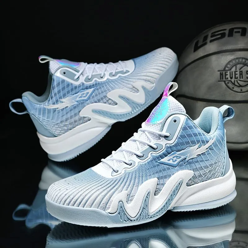 Men's Basketball Shoes Anti Slip Wear-Resistant Shock-Absorbing Grip Grip Youth Sports Training Boots