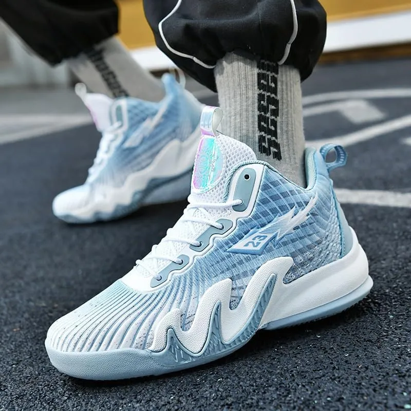Men's Basketball Shoes Anti Slip Wear-Resistant Shock-Absorbing Grip Grip Youth Sports Training Boots