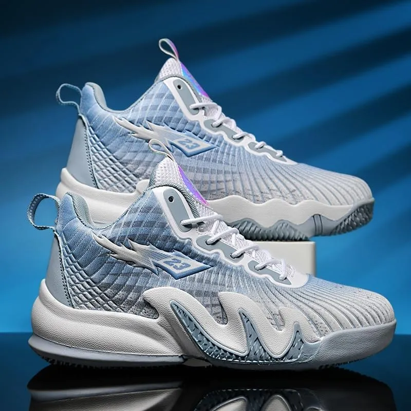 Men's Basketball Shoes Anti Slip Wear-Resistant Shock-Absorbing Grip Grip Youth Sports Training Boots