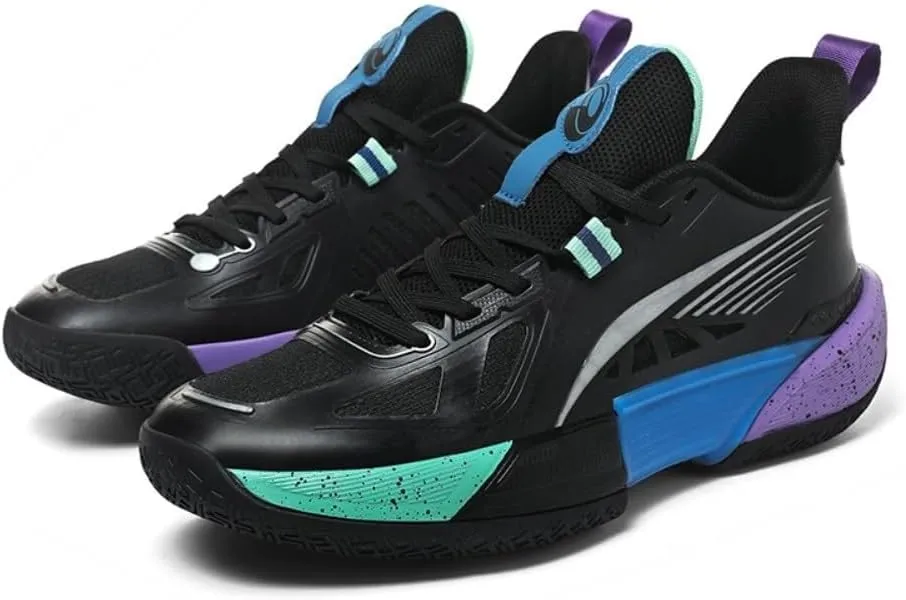 Men's Basketball Shoes are Breathable Wear-Resistant Shock-Absorbing Fashionable Sports Leisure Shoes