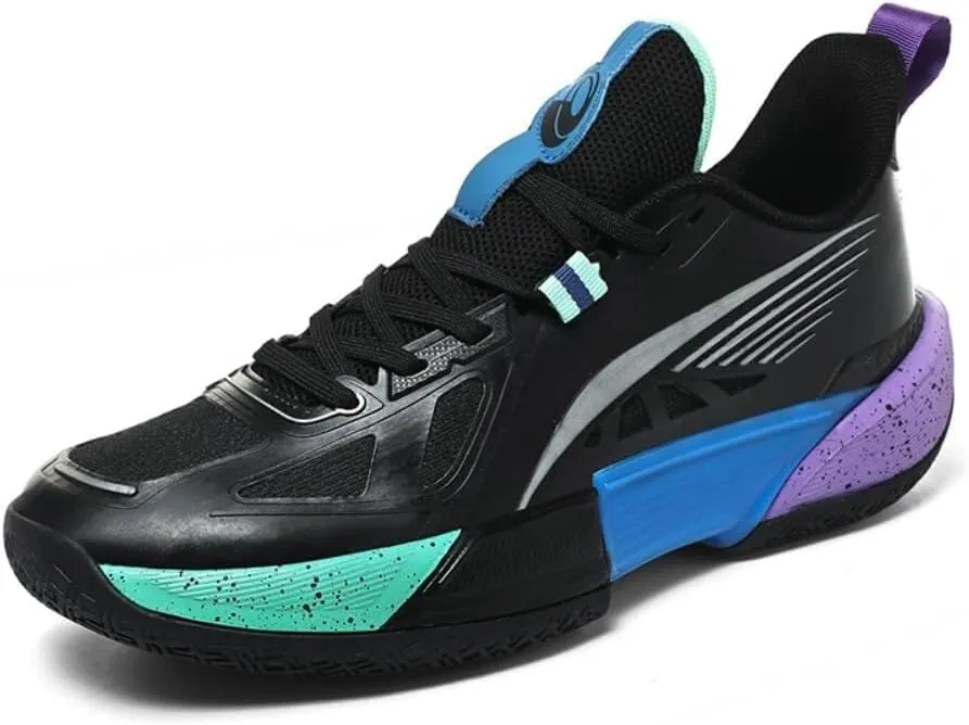 Men's Basketball Shoes are Breathable Wear-Resistant Shock-Absorbing Fashionable Sports Leisure Shoes
