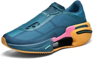 Men's Basketball Shoes are Lightweight Breathable High Elasticity Shock-Absorbing Casual Running Sports Shoes