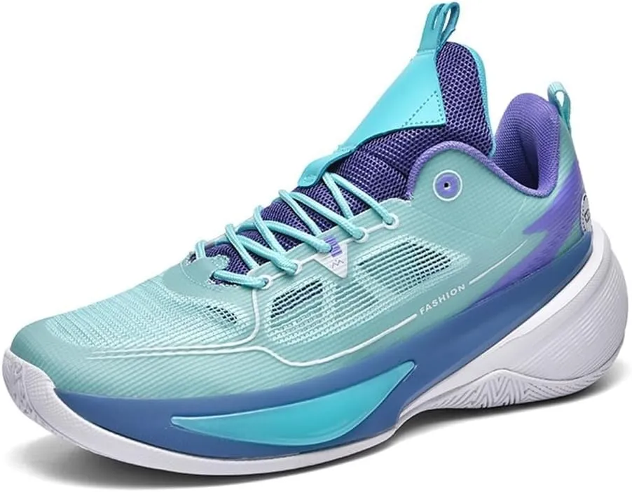 Men's Basketball Shoes are Lightweight Breathable Shock-Absorbing Wear-Resistant Outdoor Sports Training Boots